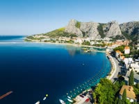 Omis is a charming coastal town located at the mouth of the Cetina River in Croatia.