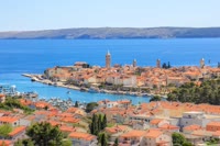 Rab town is a charming medieval settlement located on the island of Rab in Croatia.