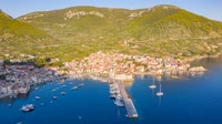 Komiza is a picturesque fishing village located on the island of Vis in Croatia.