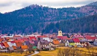 Delnice is a charming town located in the heart of Gorski Kotar, surrounded by beautiful forests and mountains.