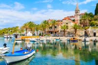 Splitska is a picturesque coastal town located on the island of Brac in Croatia.