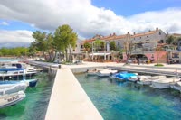 Njivice is a charming coastal town located on the island of Krk in Croatia.