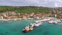 Kaprije is a charming fishing village located on the picturesque island of Kaprije in Croatia.