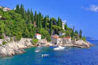 Trsteno is a charming coastal town nestled between the Adriatic Sea and lush green mountains.