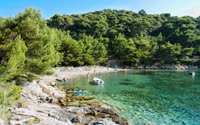 Saplunara is a charming coastal town located on the island of Mljet in Croatia.