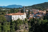 Pazin is a picturesque town located in the heart of Istria, known for its stunning medieval architecture and a deep gorge that runs through the center.