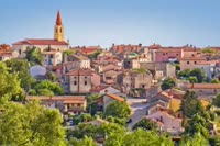 Brtonigla is a charming town located in the Istria region of Croatia, known for its picturesque vineyards and olive groves.