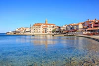 Umag is a charming coastal town located on the Istrian Peninsula in Croatia.