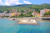Opatija is a charming coastal town known for its beautiful architecture and stunning views of the Adriatic Sea.