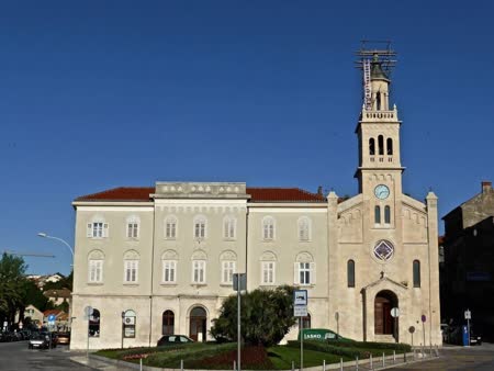 The Church and Monastery of St. Frances in Split is a historic site known for its beautiful architecture and religious significance.