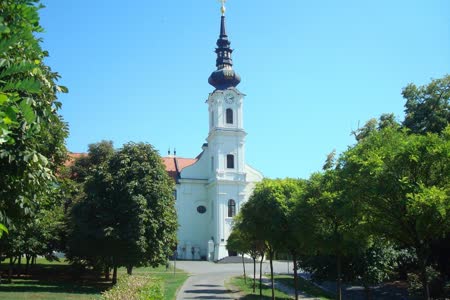 The Church of St. Phillip and St. James is a beautiful religious building near Osijek, known for its stunning architecture and rich historical significance.