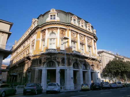 The Modello Palace in Rijeka is a stunning historical building known for its exquisite architecture and rich history, offering visitors a glimpse into the town's past.