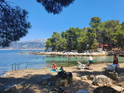 Beach Bene, distance from the center of Split: 4.36 km
