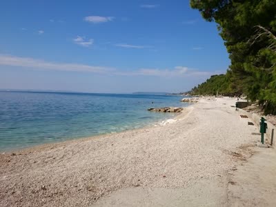 Pebble beach Stobrec Jug, distance from the center of Stobrec: 0.39 km