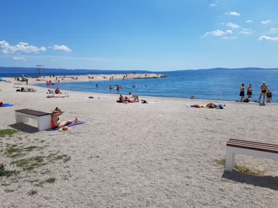 Pebble beach Trstenik, distance from the center of Split: 1.54 km