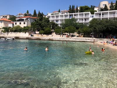 Pebble beach Lusica, distance from the center of Hvar: 0.44 km