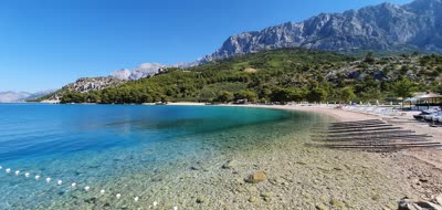 Beach CVITACKA, distance from the center of Makarska: 2.45 km