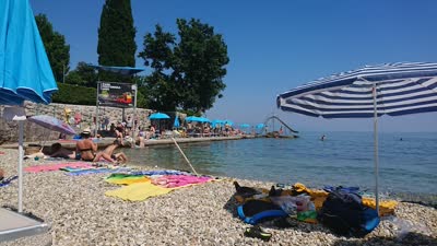 Pebble beach Tomasevac, distance from the center of Opatija: 0.20 km