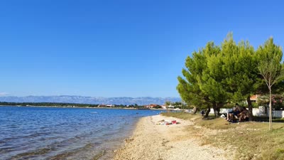 Pebble beach Punta, distance from the center of Zaton (Zadar): 0.92 km