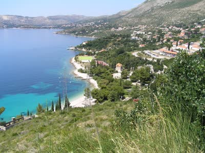 Pebble beach Bucanj, distance from the center of Cavtat: 2.64 km