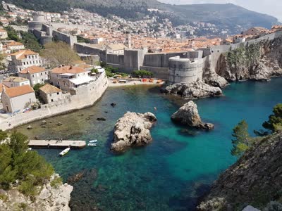 Beach Kolorina, distance from the center of Dubrovnik: 1.58 km