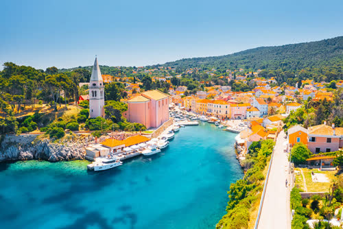 Losinj is a picturesque Croatian island located in the Adriatic Sea.