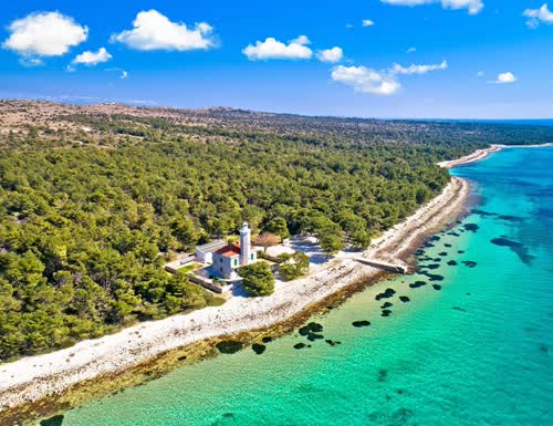 The Croatian island of Vir is a charming destination located in the Adriatic Sea.