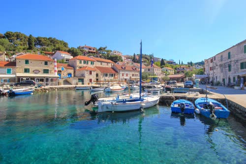 Solta is a picturesque Croatian island located in the Adriatic Sea.