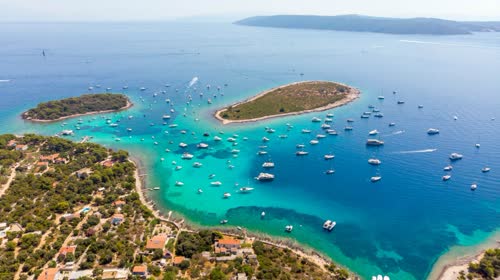 Drvenik Veliki is a picturesque Croatian island located in the Adriatic Sea.