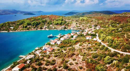 Rava is a picturesque Croatian island located in the Adriatic Sea.