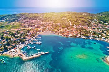Lumbarda is a charming small town located on the island of Korcula in Croatia.