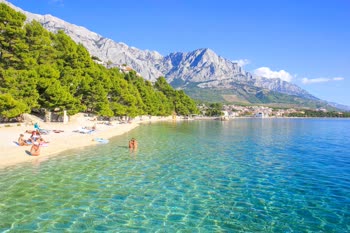 Baska Voda is a charming coastal town located on the Makarska Riviera in Croatia.