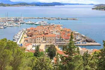 Tribunj is a charming fishing town located on the Adriatic coast of Croatia.
