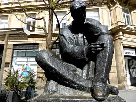 The Nikola Tesla Statue in Zagreb is a tribute to the renowned inventor, showcasing his contributions to science and electricity.