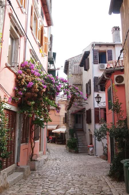 Trevisol Street is a charming and vibrant street in the picturesque town of Rovinj, known for its beautiful architecture, quaint shops, and lively atmosphere.