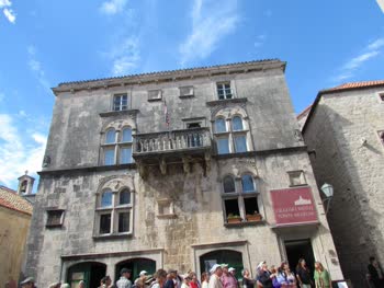 Korcula Town Museum showcases the rich history and culture of the island of Korcula through its impressive collection of artifacts, art, and exhibits.