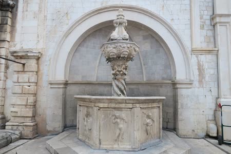 The Little Onofrio Fountain in Vela Luka is a charming and historic landmark, known for its intricate design and refreshing water source.
