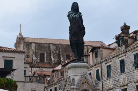 The Monument of Poet Ivan Gundulic is a tribute to the renowned Croatian writer, located in the charming town of Dubrovnik.